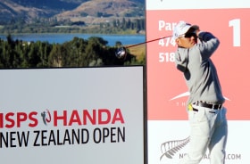 ISPSハンダ・ニュージーランド・オープン優勝は、マイケル・ヘンドリー