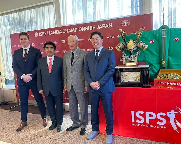 「ISPS HANDA 欧州•日本どっちが勝つかトーナメント」記者発表会（１）〜国内ツアーに与えた影響〜